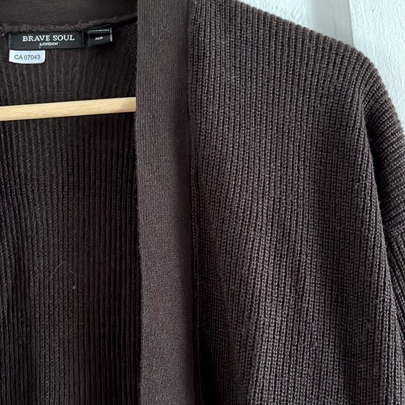 BRAVE SOUL LONDON CARDIGAN  MAXI - Picture 3 of 13